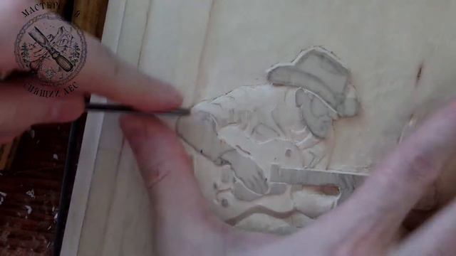 Wood carving/Резьба по дереву. Нарды. Часть 2. "Блюзовая тема". смотреть онлайн