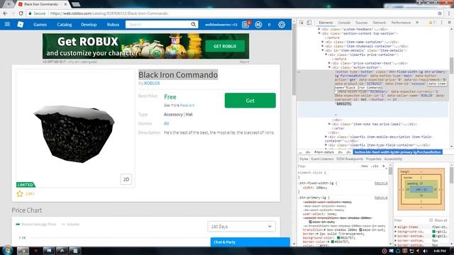 ROBLOX-How to Get Hat Black Iron Commando!!!Easy Part3 смотреть онлайн