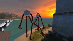 КАК ДАЛЕКО АВТОБУС ПОЖИРАТЕЛЬ СМОЖЕТ ПРОЕХАТЬ ПО МОСТУ ИЗ БРЁВЕН? SCP ЭКСПЕРИМЕНТЫ В ГАРРИС МОД!