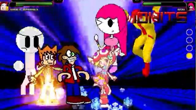 M.U.G.E.N The Enemies Of Fear Batalla #2 : Team Sketch vs Team Amitie смотреть онлайн