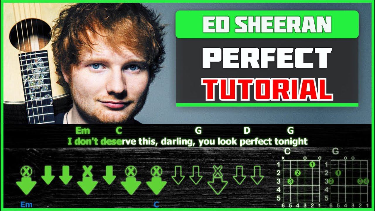 Ed Sheeran - Perfect | Guitar Tutorial | Acoustic Cover смотреть онлайн