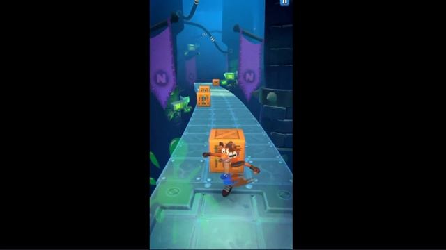 Crash Bandicoot: On The Run - The Lab Challenge (Collect All The Wumpa Fruit) UPDATED смотреть онлайн