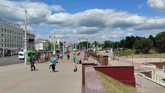 Улица Ленина в Витебске: прошлое и будущее в едином целом. смотреть онлайн