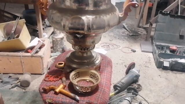 Ремонт старинного самовара смотреть онлайн