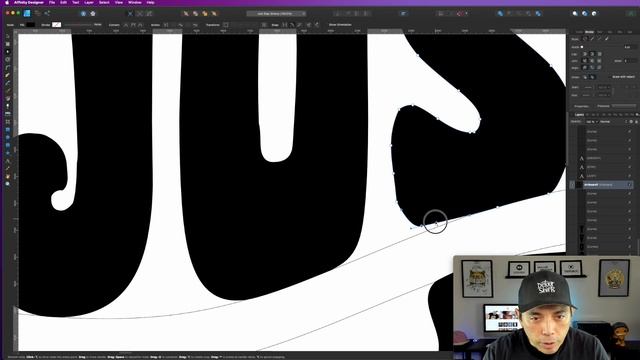 Easy T-Shirt Design Tutorial | How to Create a Retro Design with Wavy Lines using Affinity Designer смотреть онлайн