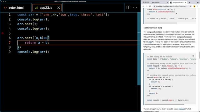 JavaScript random Array items How to random sort an array in place with JavaScript Code смотреть онлайн