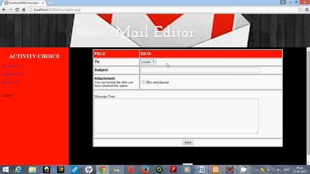 intranet mailing system by Reena saini смотреть онлайн
