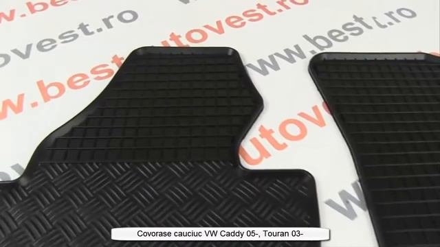 Covorase cauciuc Vw Touran 2003- 5LOC / VW Caddy 2005- смотреть онлайн