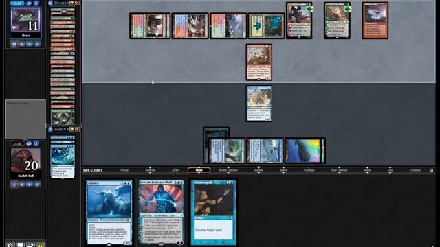 INSANELY BLUE! Modern Mono-Blue Sanity Grinding Chroma Mill. Tasha's Hideous Laughter, Crabs, MTG смотреть онлайн