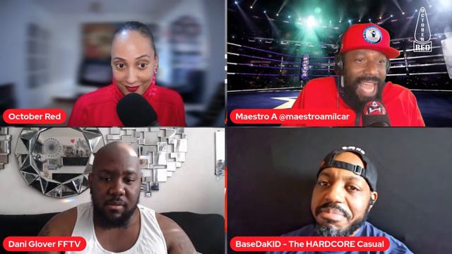 THE BOXING DEBATE EPISODE 13 LIVE WITH BASE, DANI. MAESTRO AND ABZ OF OCTOBER RED смотреть онлайн