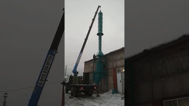 Установка трубы на ПМФЗ смотреть онлайн