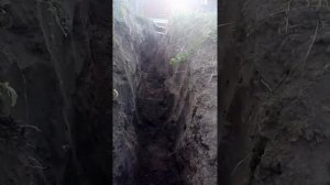 Подвод воды полипропиленом под землей.
