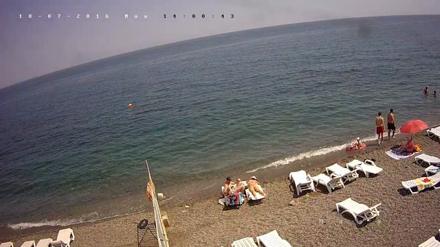Вебкамера "Пляж Дубны". Запись 18.07.2016 14:00:02 смотреть онлайн