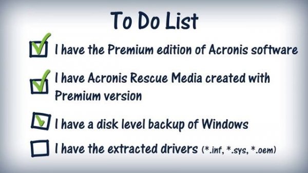 How to recover with Acronis Universal Restore