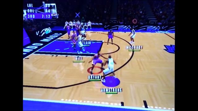 Lakers vs Magic - NBA Live 2001 смотреть онлайн