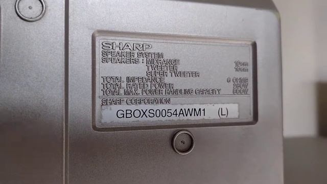 Sharp CD C7000 Monster 25cm Subwoofer смотреть онлайн