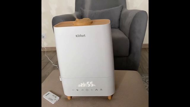 Обзор ультразвукового увлажнителя Kitfort KT-2811 смотреть онлайн