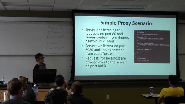 Openwest 2014 - Sarah Novotny - NGINX 101 (78) смотреть онлайн