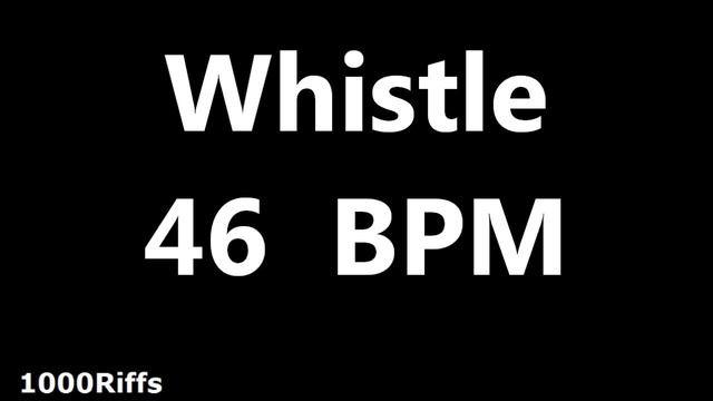 Whistle Metronome : 46 BPM ✓ смотреть онлайн