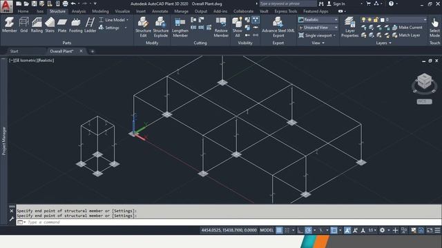 AutoCAD Plant 3D - Structure Drawing смотреть онлайн
