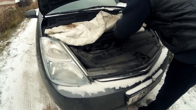 Утепляем двигатель на зиму, приус 20-ка смотреть онлайн