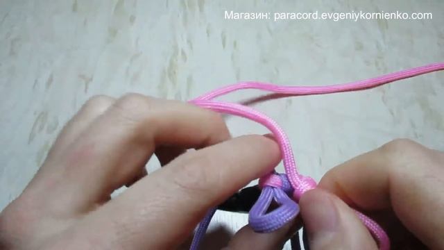 Широкий браслет из паракорда «Застёжка-молния» с фастексом. смотреть онлайн