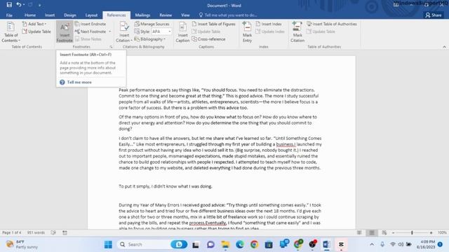 How To Insert A Footnote In Word On Mac/Windows (2023)