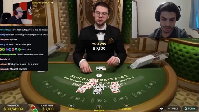 He Gets A BRUTAL Welcome To Online BlackJack !! смотреть онлайн
