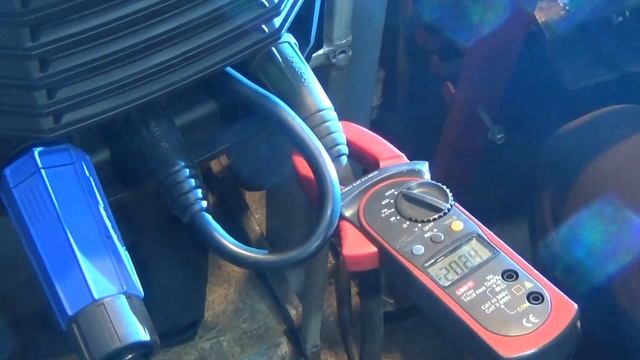 Decapower SYNMIG 180 Тест на максимальный ток.