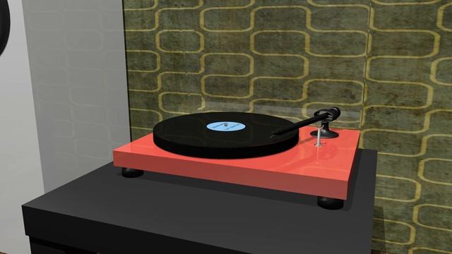 Turntable animated with Blender смотреть онлайн