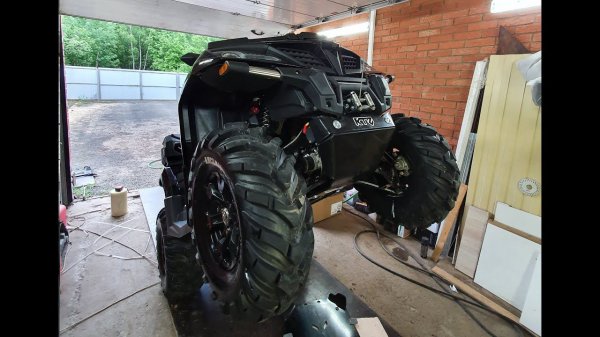 Защита для квадроцикла CFMOTO - установка