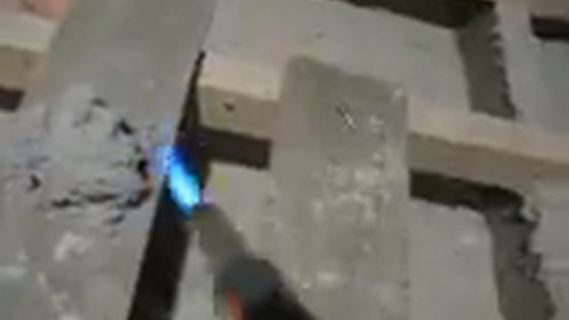 Утеплитель Эковата   проверка на горение