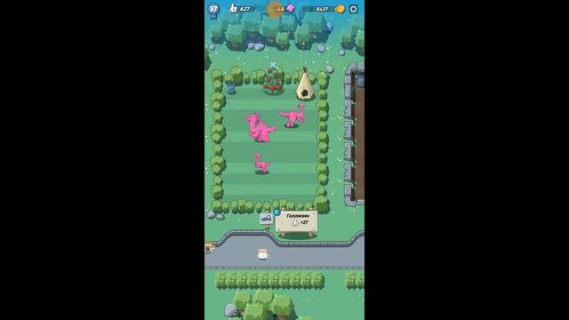 Новые Динозавры Динопарк Игра Цератозавр Амаргозавр Crazy Dino Park смотреть онлайн