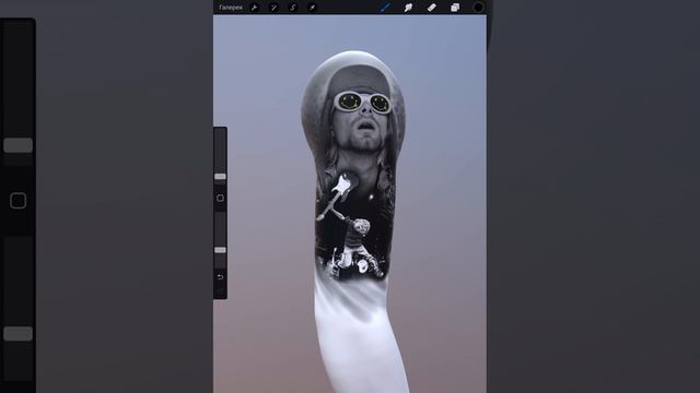 Kurt Cobain дизайн