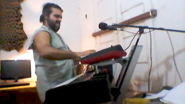 korg kross no timbre guitarrra - Overdrive guitar performance ao vivo e sem edição. смотреть онлайн