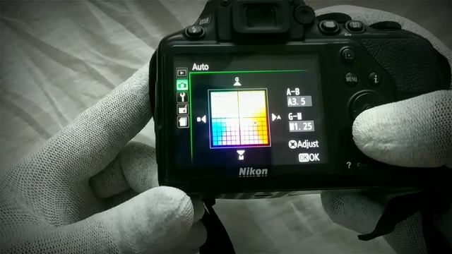 Nikon D3500 Auto White Balance Color Correction Setting смотреть онлайн