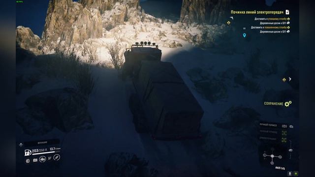 SnowRunner, Кольский полуостров, Имандра - как взять гараж (2) смотреть онлайн