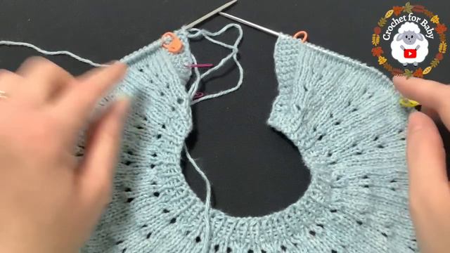 Chaquetita cardigan para bebe tejida con agujas rectas paso a paso FÁCIL PARA PRINCIPIANTES смотреть онлайн