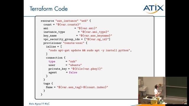 Grazer Linuxtage 2019 - Terraform - Ein Einblick der Möglichkeiten von Infrastructure-as-a-Code смотреть онлайн