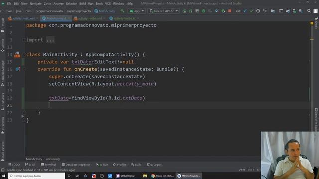 ? Enviar datos entre Activity en Android Studio [25] смотреть онлайн