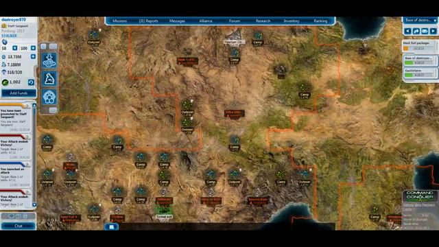 Command and conquer Tiberium alliances Puntos de interes / Point of Interest listing смотреть онлайн