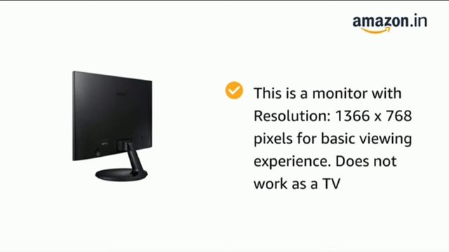 Samsung 18.5- inch AH IPS LED Monitor (Not A TV) /Amazon /Amazon's Choice смотреть онлайн