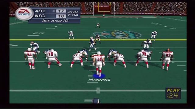 Madden NFL 2003 PS2 | AFC vs NFC Pro Bowl смотреть онлайн