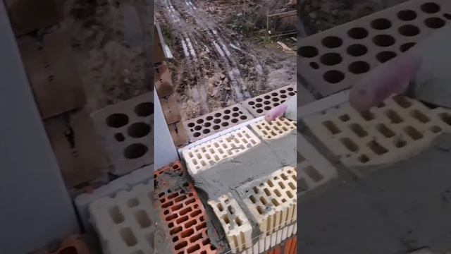 Контроль кладочных работ на объекте строительства