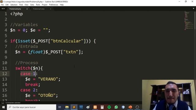 Video 1 Segundo Basico - Switch and Case en PHP y HTML смотреть онлайн