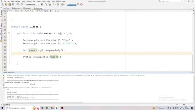 Java | Comparar en objetos y ordenarlos en una lista con compareTo смотреть онлайн