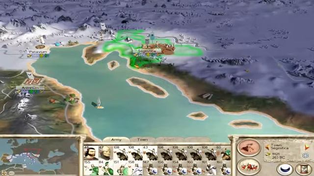 Total War Rome 1 Карфаген Компания Часть 04 Полное прохождение смотреть онлайн