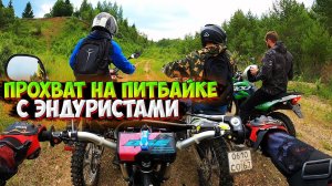 ЖАРКАЯ ПОКАТУШКА НА ПИТБАЙКЕ С ЭНДУРИСТАМИ |ПРОХВАТ|