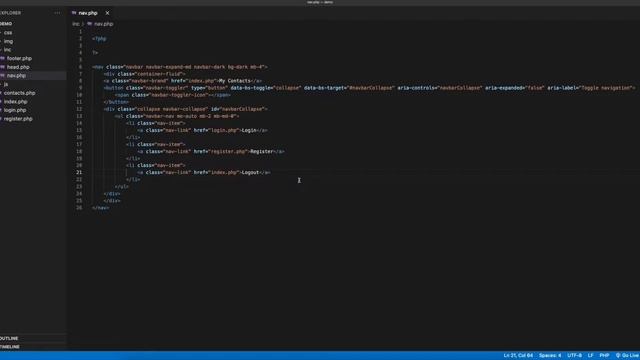 4. LAMP: PHP Dynamic Page Content PT I смотреть онлайн
