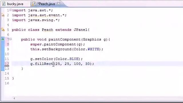 Java Programming Tutorial 82 Drawing Graphics смотреть онлайн